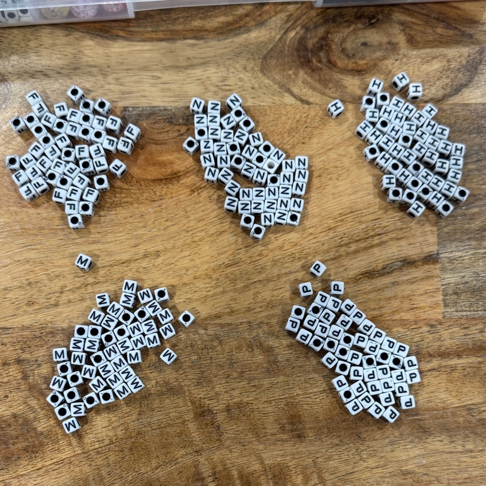 Letter Beads